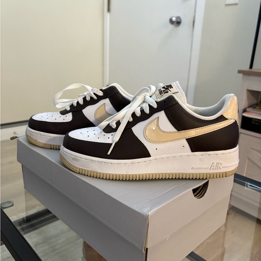 Nike Air Force 1 Low Black and White Sneakers